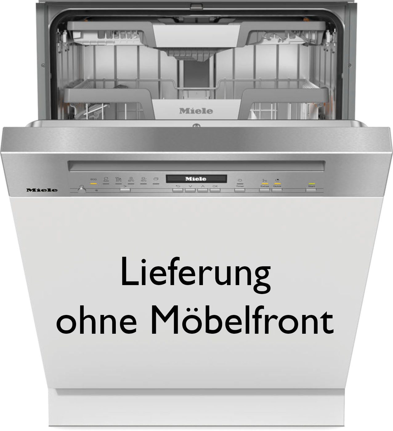 Miele teilintegrierbarer Geschirrspüler XXL G 7215 SCi XXL, 14 Maßgedecke