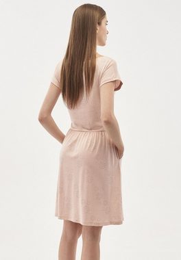 ORGANICATION Kleid & Hose Kleid aus Tencel™-Mix mit Allover-Print
