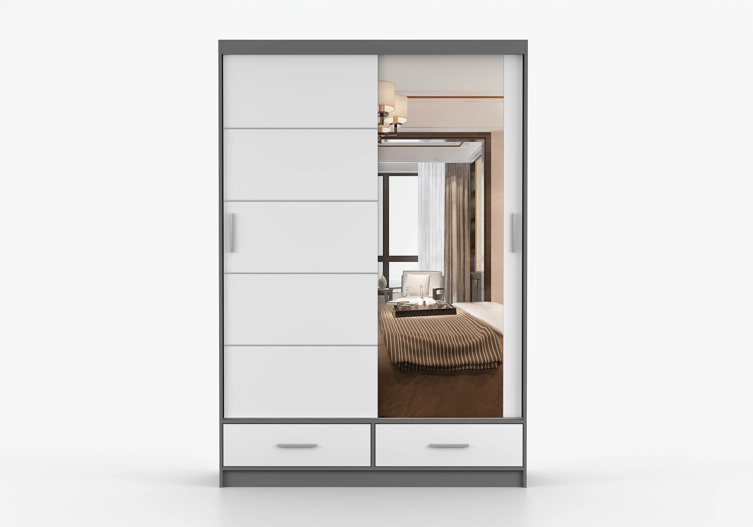 imoebel24 Schwebetürenschrank FLORENCE 150 cm - günstig online kaufen