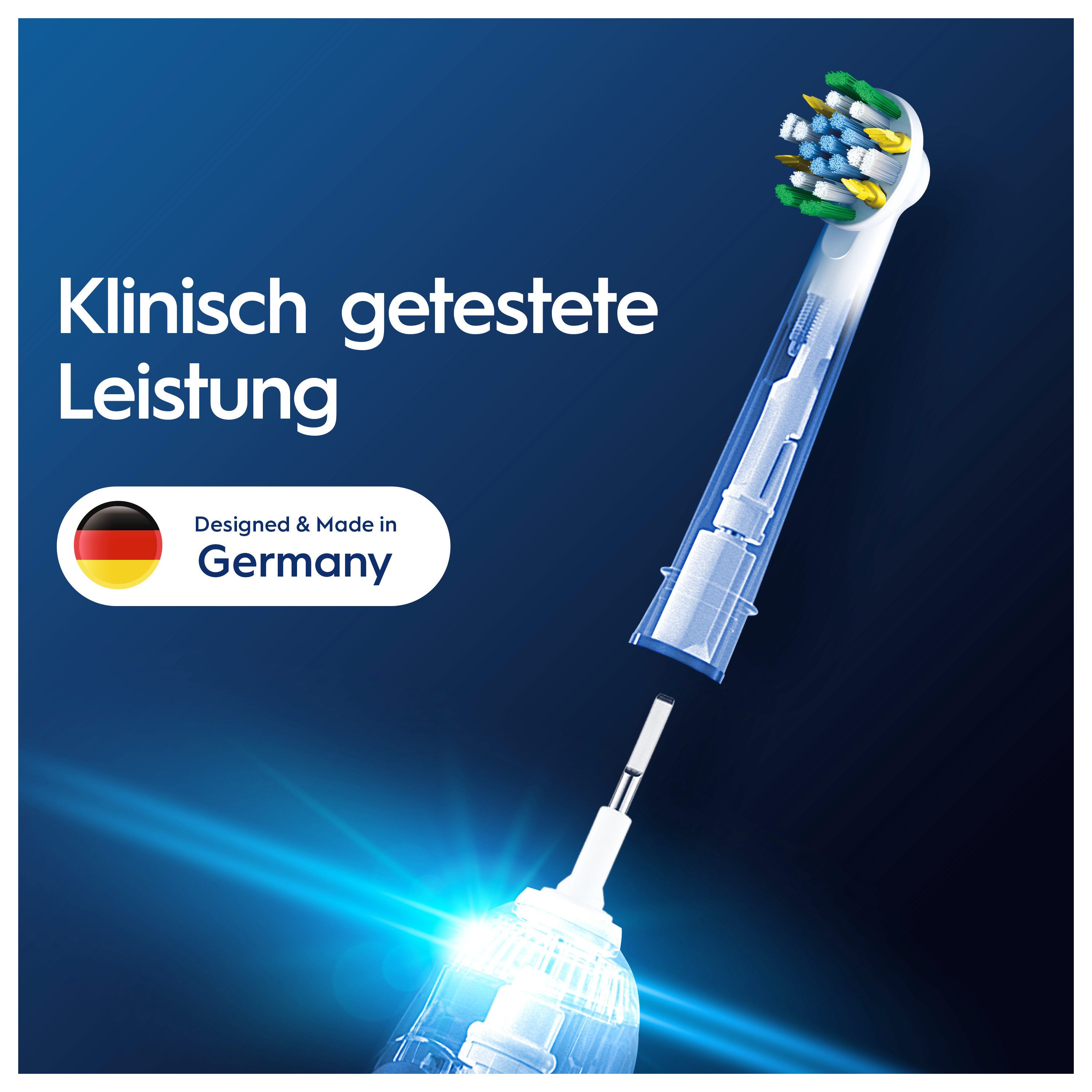 Oral-B Aufsteckbürsten Pro Tiefenreinigung, Tiefe Zahnreinigung mit innovativen X-förmigen Borsten – Bild 4 von 5