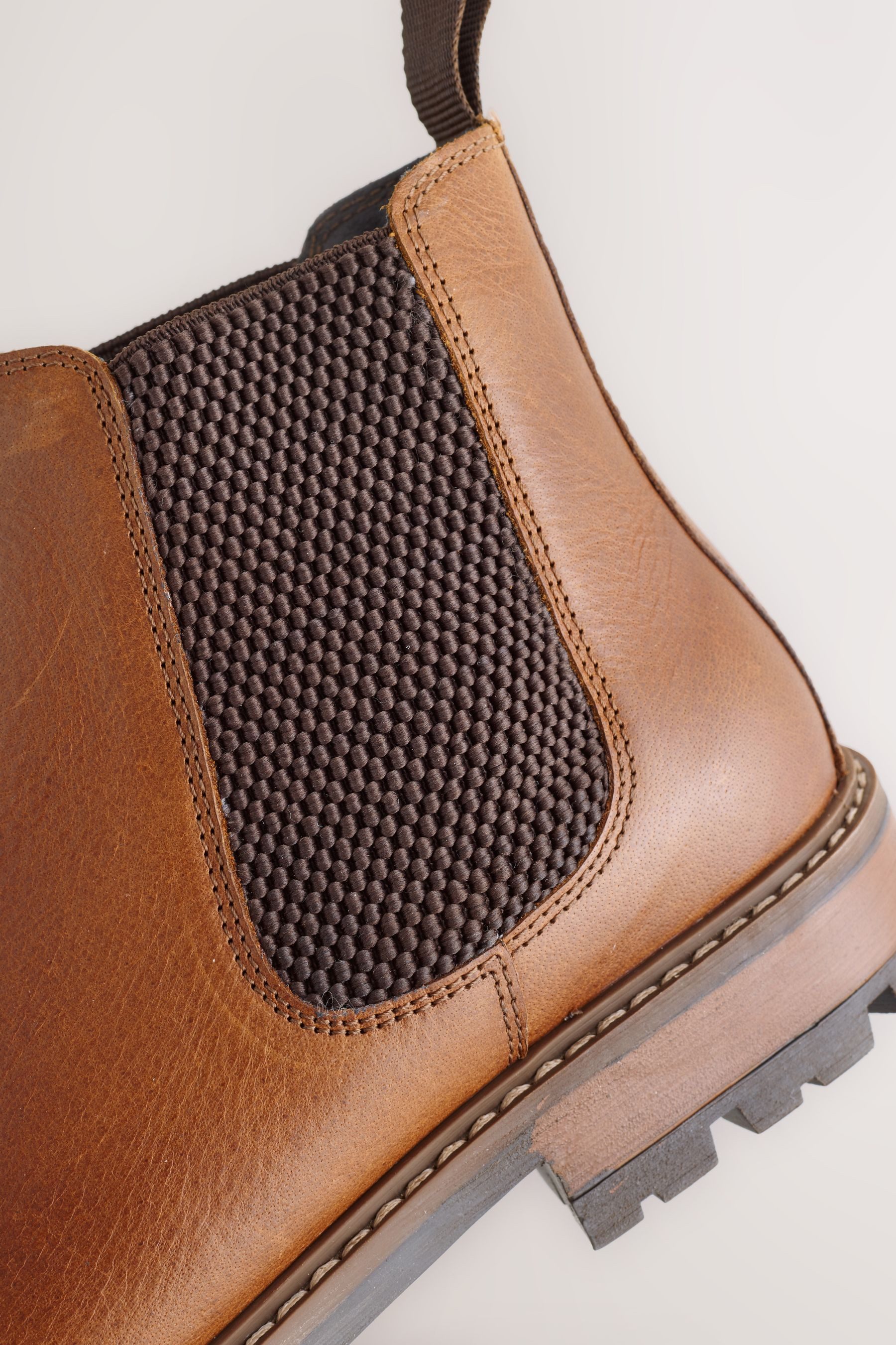 Next Lässige Chelsea-Lederstiefel Stiefel (1-tlg)