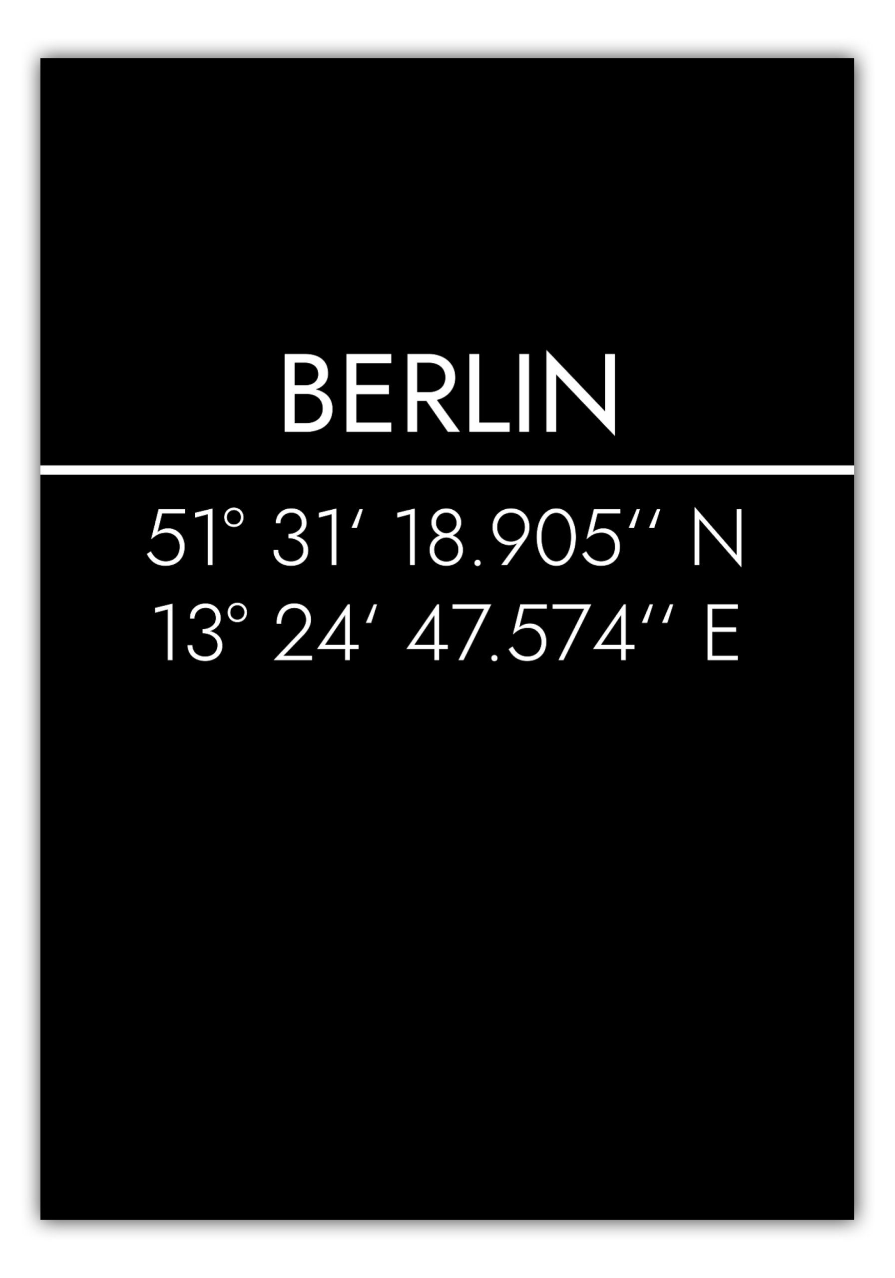 MOTIVISSO Poster Berlin Koordinaten #2