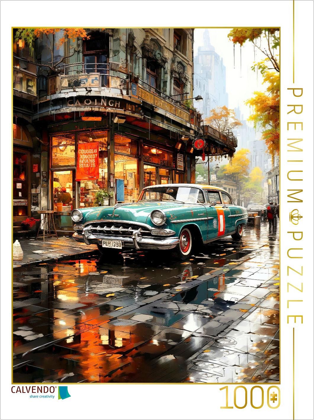 Puzzle CALVENDO Puzzle Oldtimer, 1000 Teile Lege-Größe 64x48cm Foto-Puzzle f