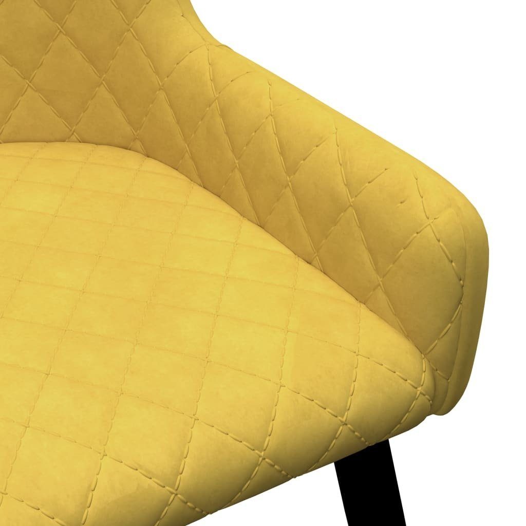 60x84x55 (B/H/T: in Gelb Hunding cm), möbelando aus Esszimmerstuhl Polyester