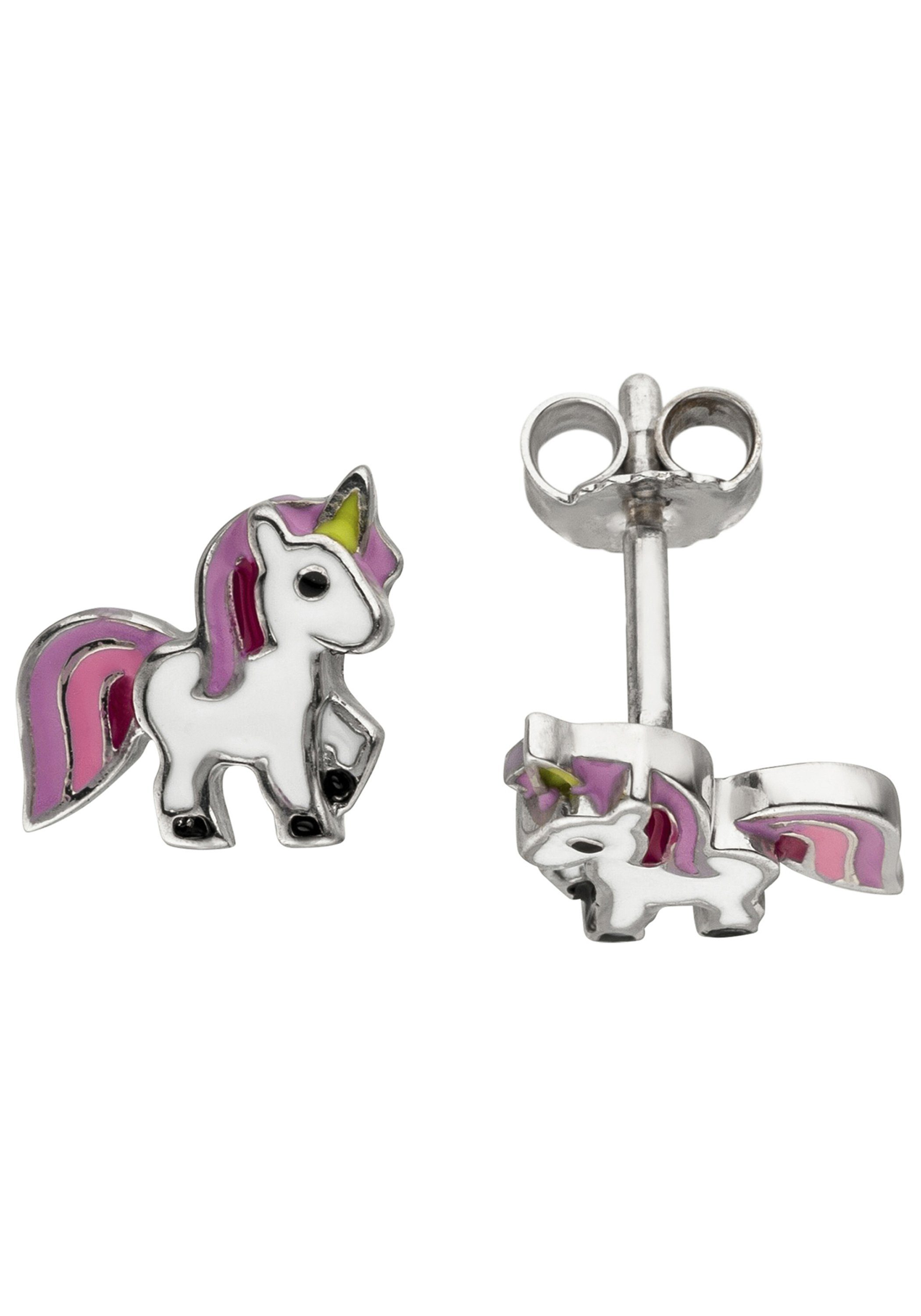 Paar Ohrstecker Einhorn