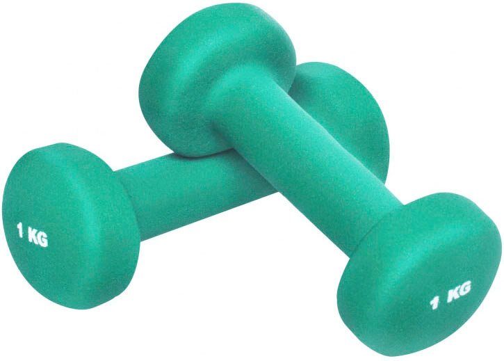 GORILLA SPORTS Gymnastikhantel 31 kg Hanteln Fitness Kurzhantel, (Set) Aerobic