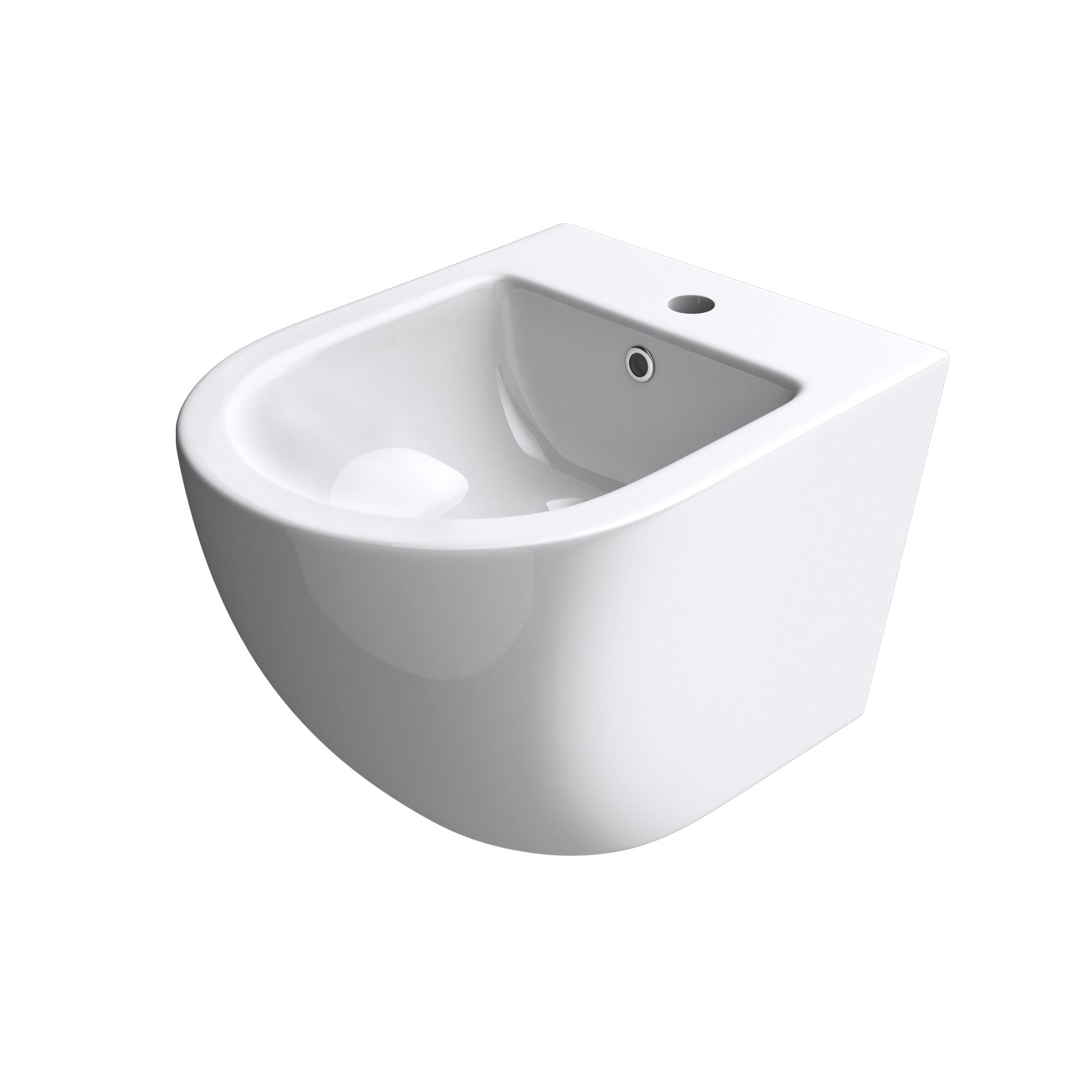 Bidet Wand Bidet Keramik Bidet Hänge-Bidet WC-Bidet Formschön Weiß