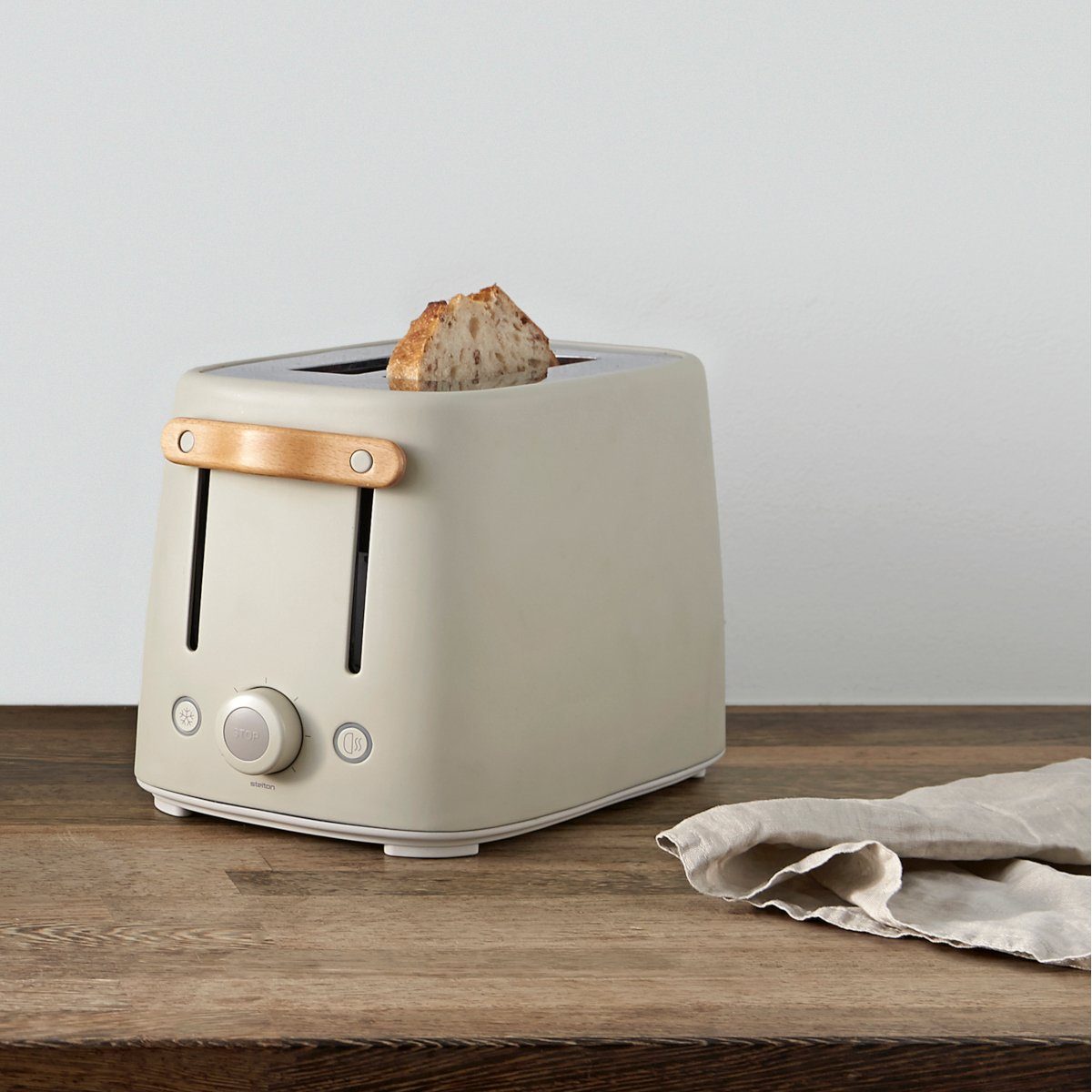 EMMA sandfarben Toaster matt Toaster Stelton