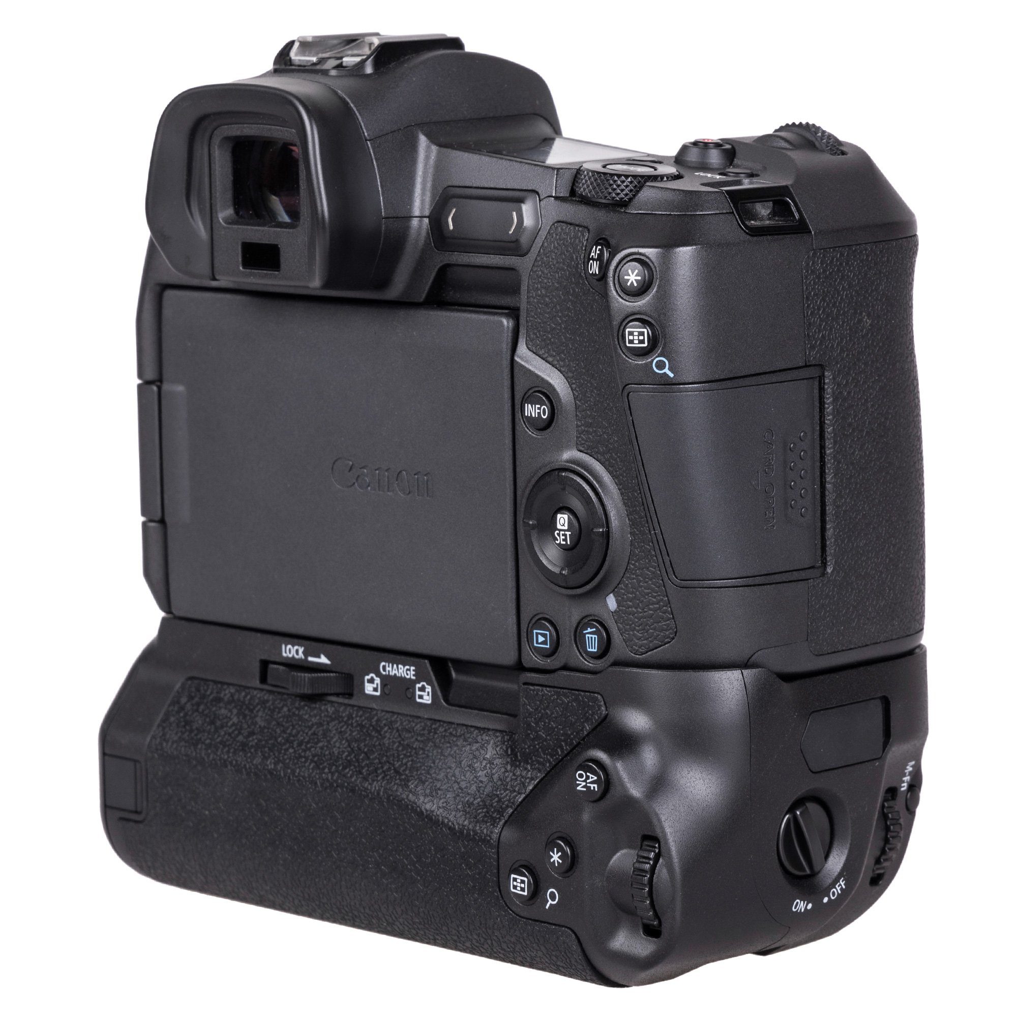 ayex Batteriegriff für Canon EOS-R Ra mit Ladefunktion über USB-C ähnlich BG-E22