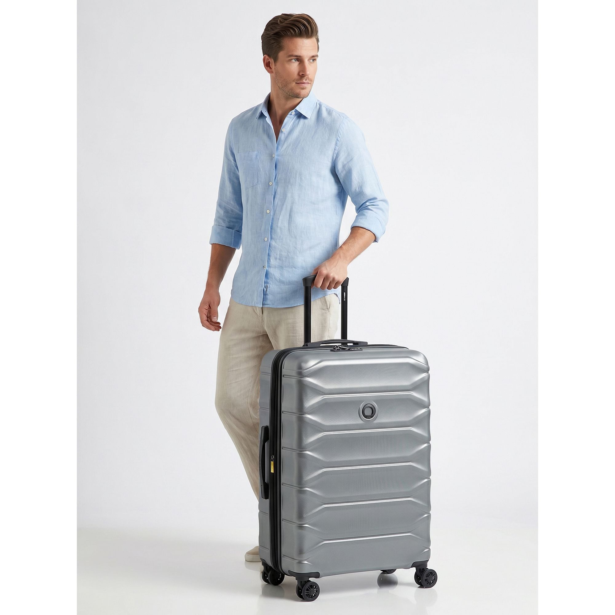 Delsey Paris Hartschalen-Trolley Meteor, 4 Rollen, Polycarbonat