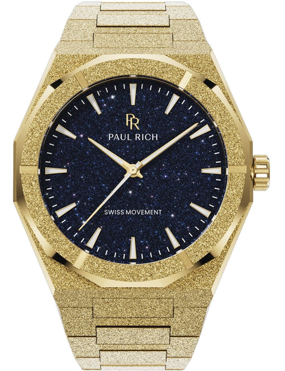 Paul Rich Quarzuhr Paul Rich PR-45255 Herrenuhr Frosted Star Dust II 43mm 5ATM Paul Rich PR-45255 Herrenuhr Frosted Star Dust II 43mm 5ATM