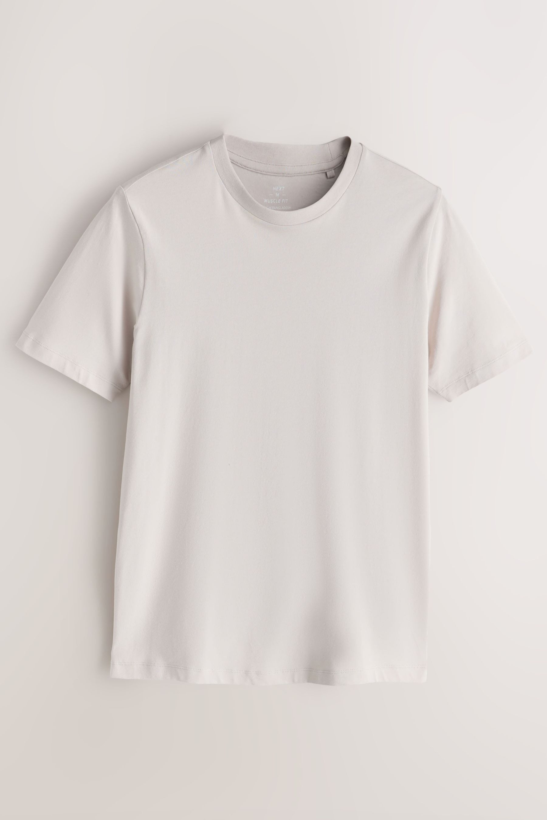 Next T-Shirt Muscle Fit T-Shirts im 3er-Pack (3-tlg)