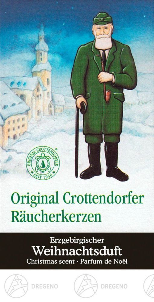 Dregeno Erzgebirge Räuchermännchen Zubehör Crottendorfer Räucherkerzen Weihnachtsduft (24) NEU, Räucherkerzen Weihnachtsduft