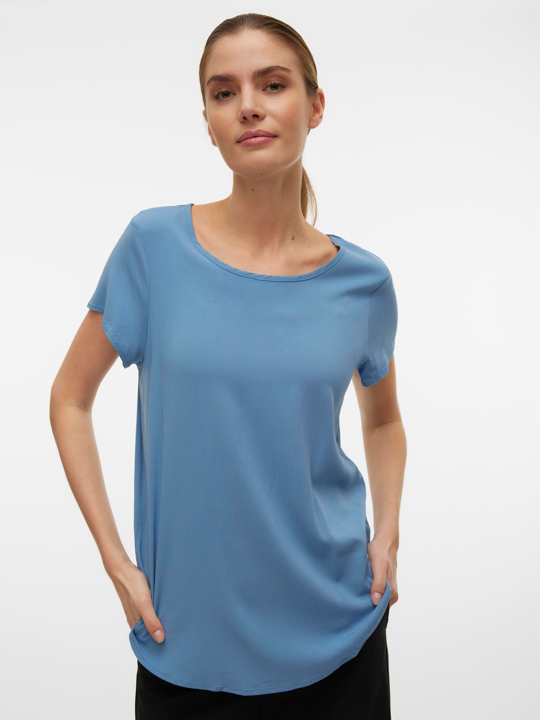 Vero Moda Blusenshirt VMBELLA SS TOP WVN GA NOOS