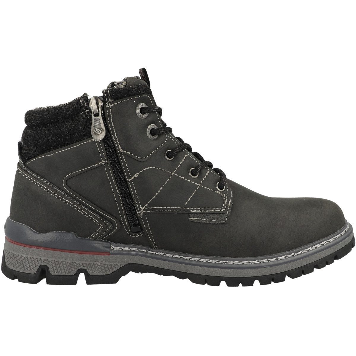 Dockers by Gerli 53TA003 Herren Schnürboots Stiefeletten, Stiefel, Winterstiefel, Winterboots, Schneestiefel