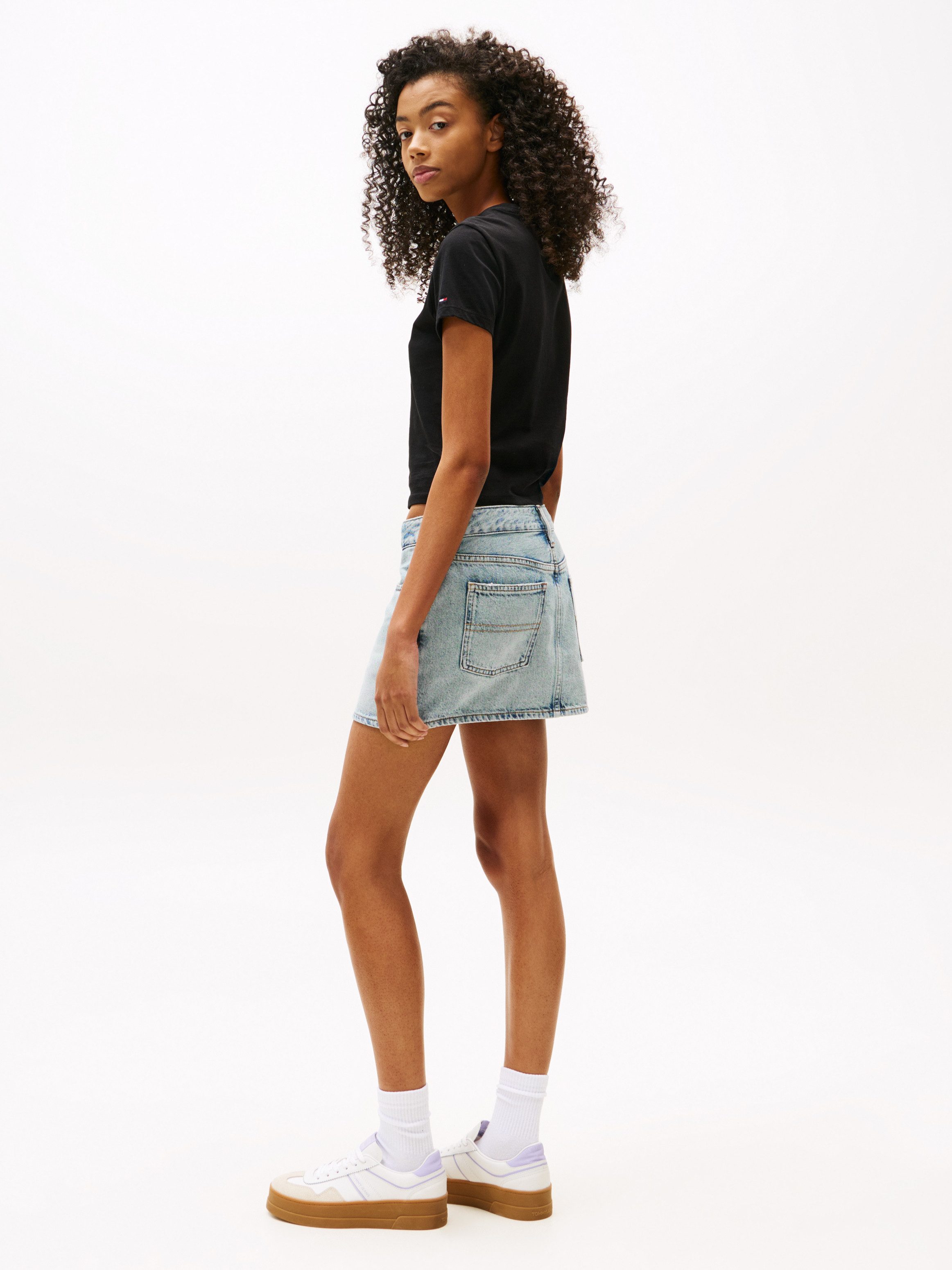 Tommy Jeans Kurzarmshirt TJW SLIM SH HEART TEE – Bild 4 von 4