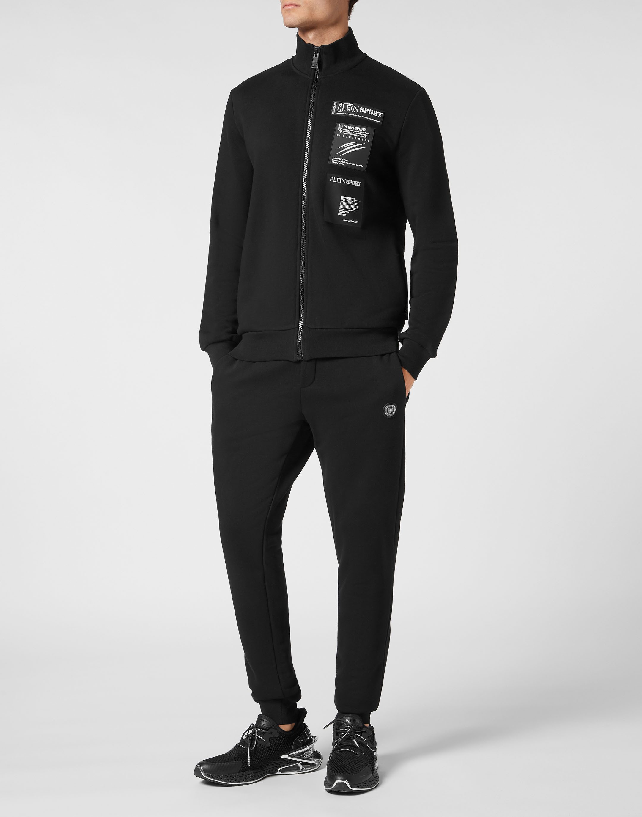 PLEIN SPORT Yoga-Sweatjacke Scratch