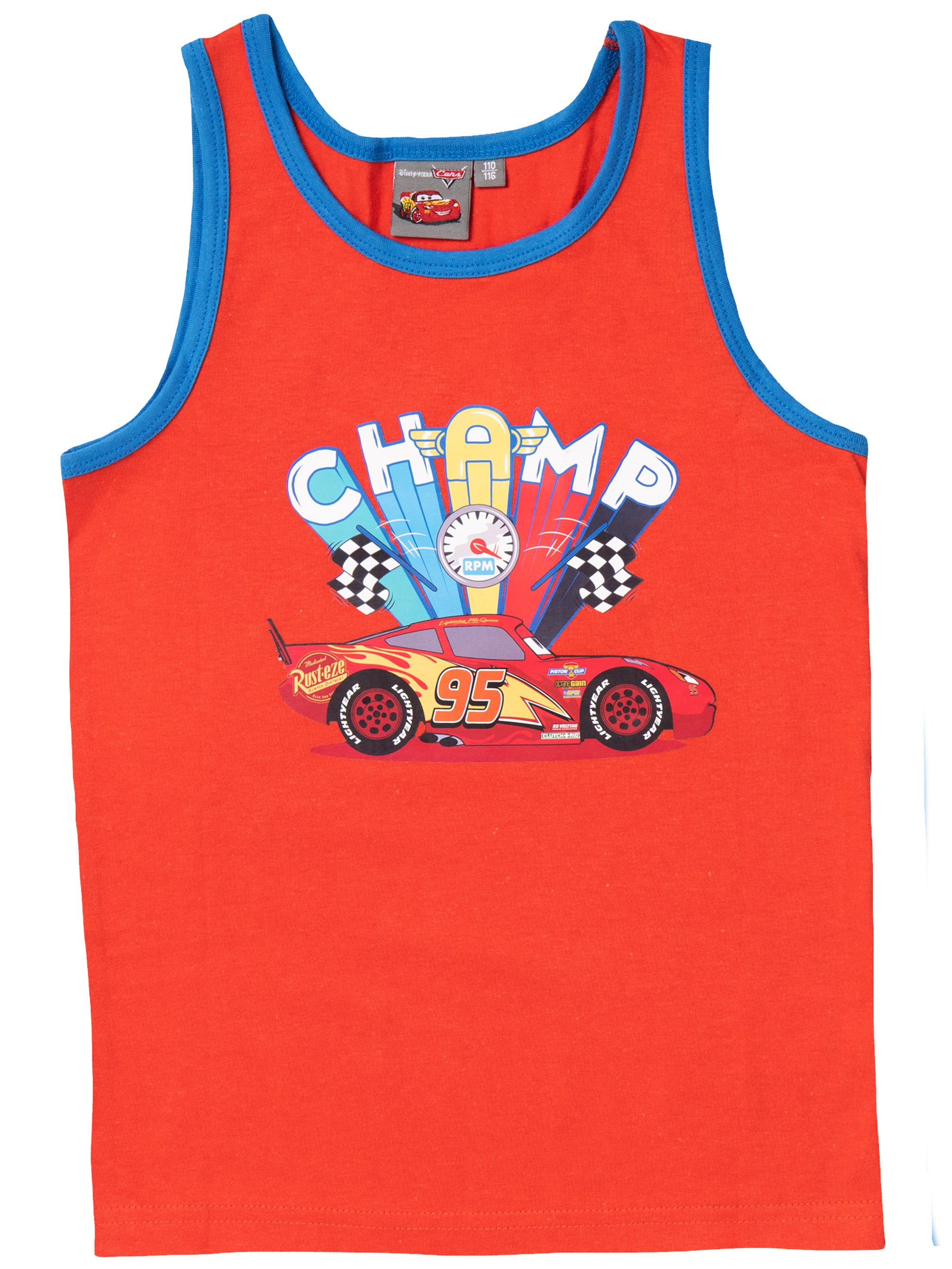 United Labels® Unterhemd Disney - Cars - Lightning McQueen (2er Pack)