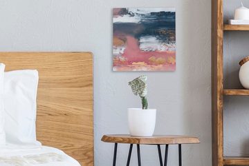 OneMillionCanvasses® Leinwandbild Abstrakt - Malerei - Design, (1 St), Leinwand Bilder für Wohnzimmer Schlafzimmer