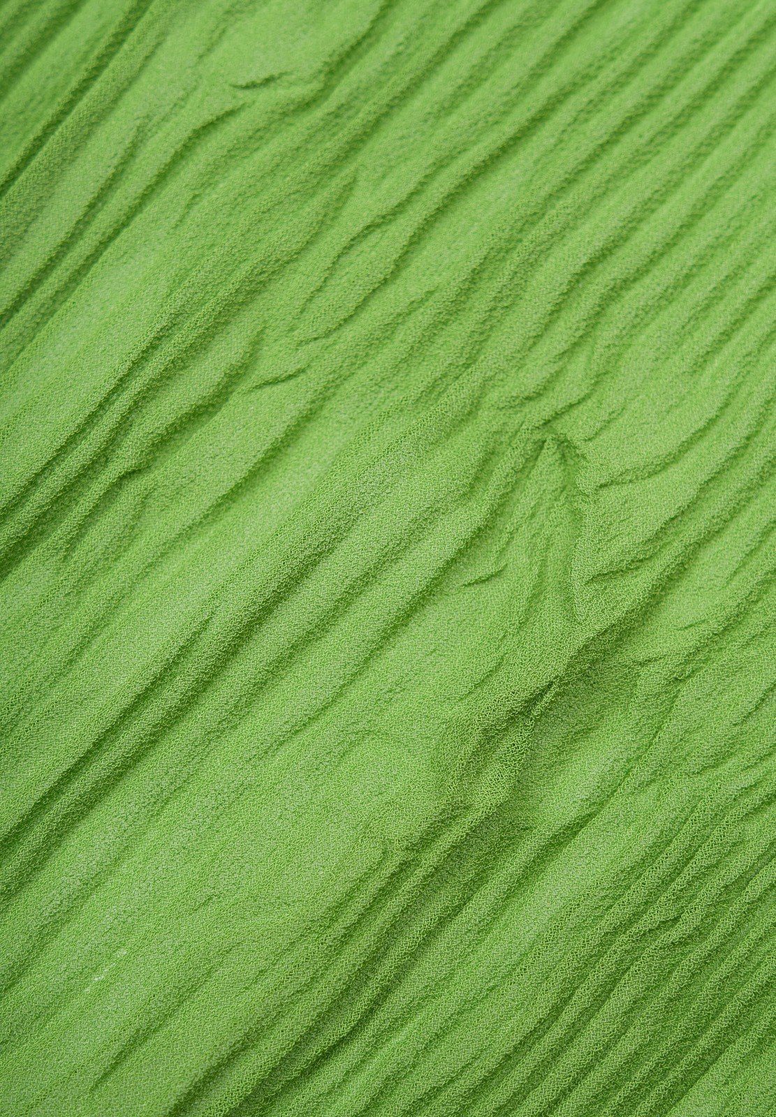 Zopfhalter, Schleife 1-tlg., Scrunchie Plissierter Limettengrün mit Haargummi styleBREAKER