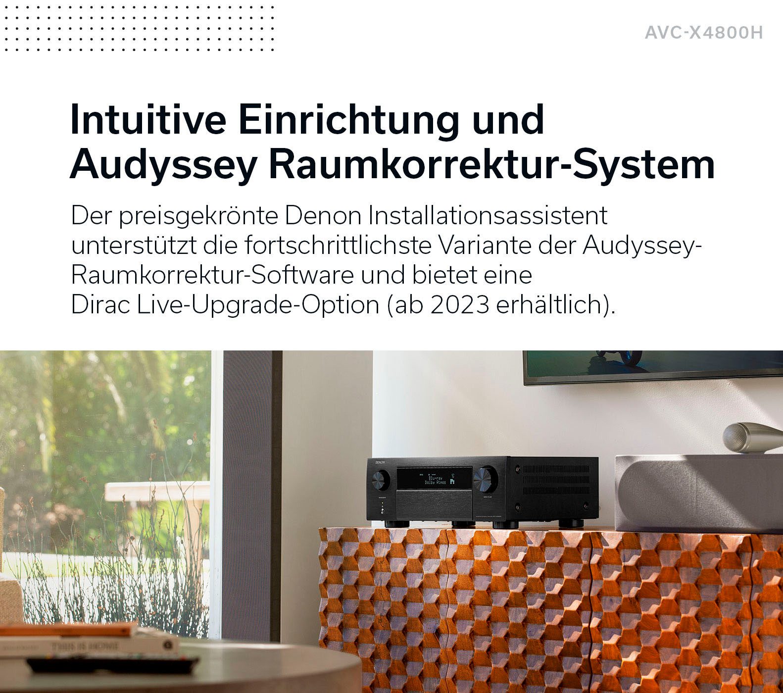 Denon AVC-X4800H Lautsprecher (Bluetooth, LAN (Ethernet)
