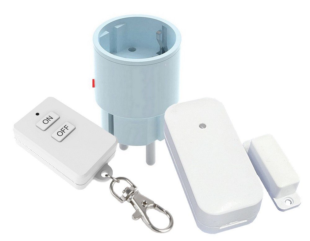 DIW-Funk Funk-Empfangsmodul PA-511 DIW-Funk Abluftsteuerung mit Key-Sender, für Dunstabzugshaube, Innenbereich, Küche, Intertechno, DIW-Funk-Verschlüsselung, Spar-Set, Komplett-Set, alle Sets sind sofort einsatzbereit - nur anlernen