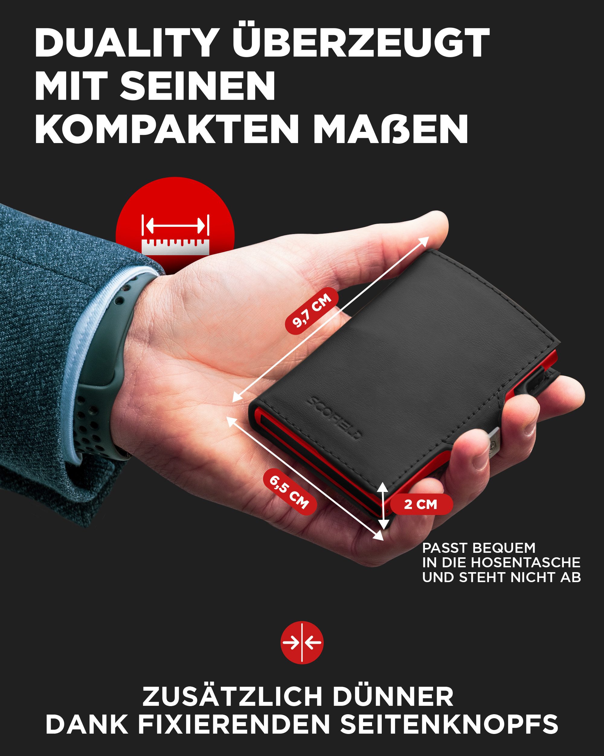 Scofield Mini Geldbörse Duality