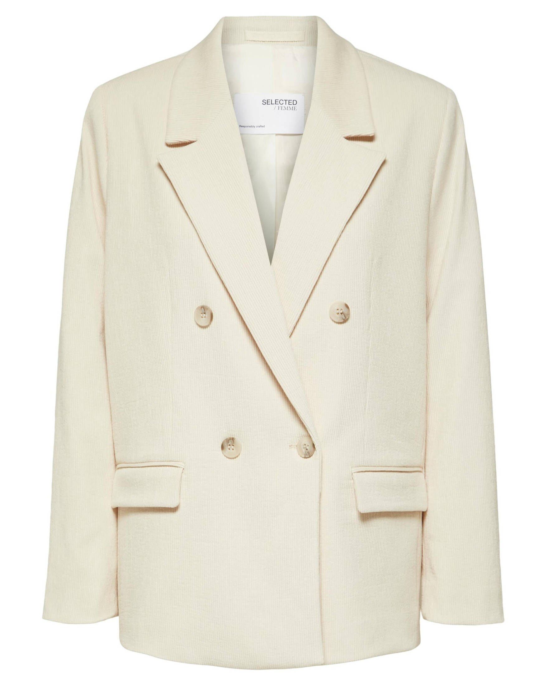 SELECTED FEMME Blusenblazer Damen Blazer SLFZOEY Boxy Fit (1-tlg)