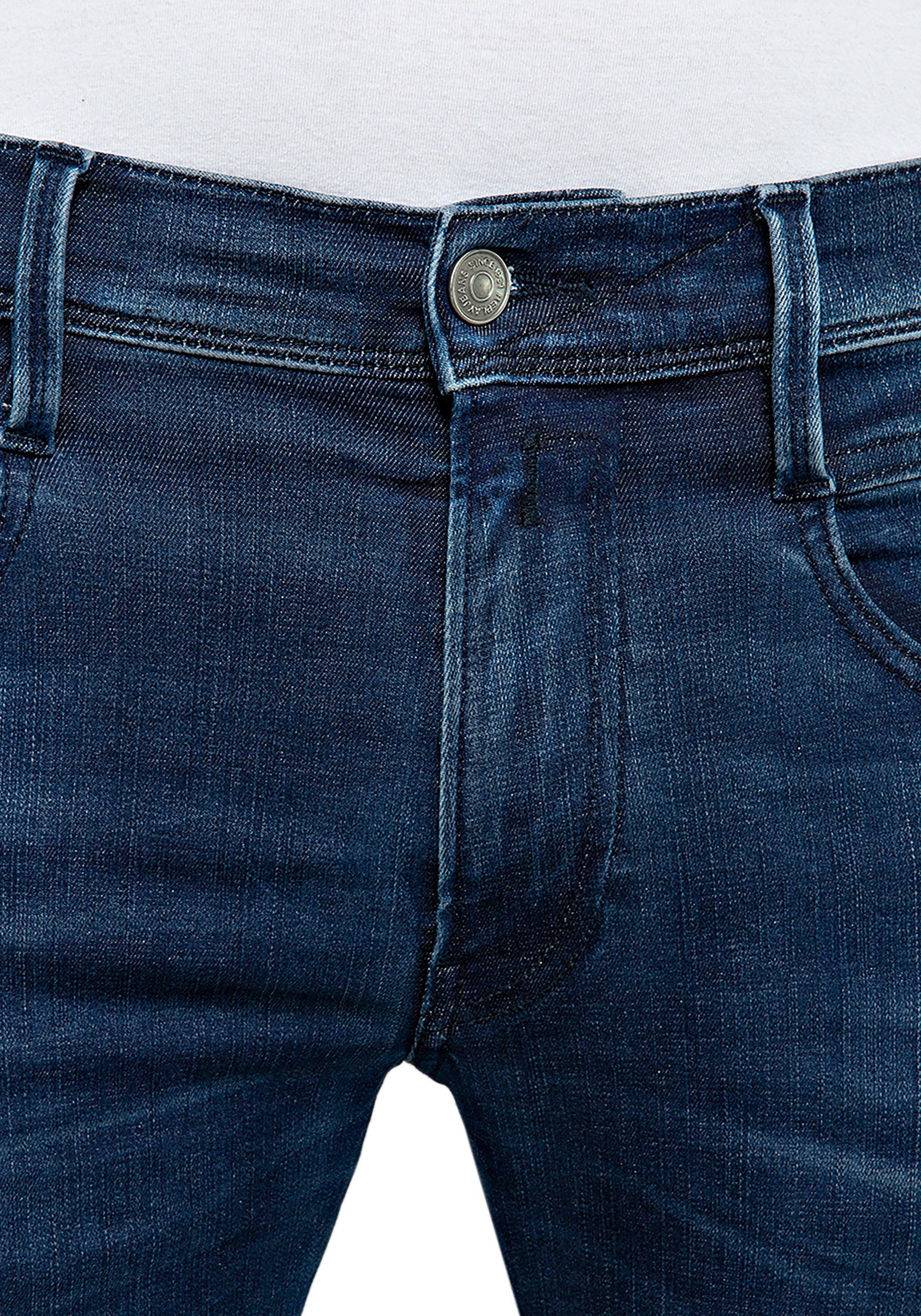 darkblue-wash Replay HYPERFLEX BIO ANBASS Slim-fit-Jeans