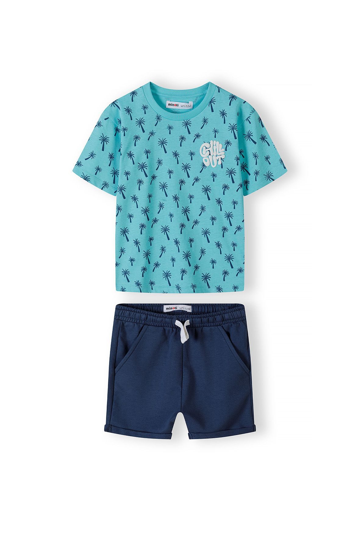 T-Shirt & Shorts Set von T-Shirt mit Aufdruck und Shorts (3m-8y)