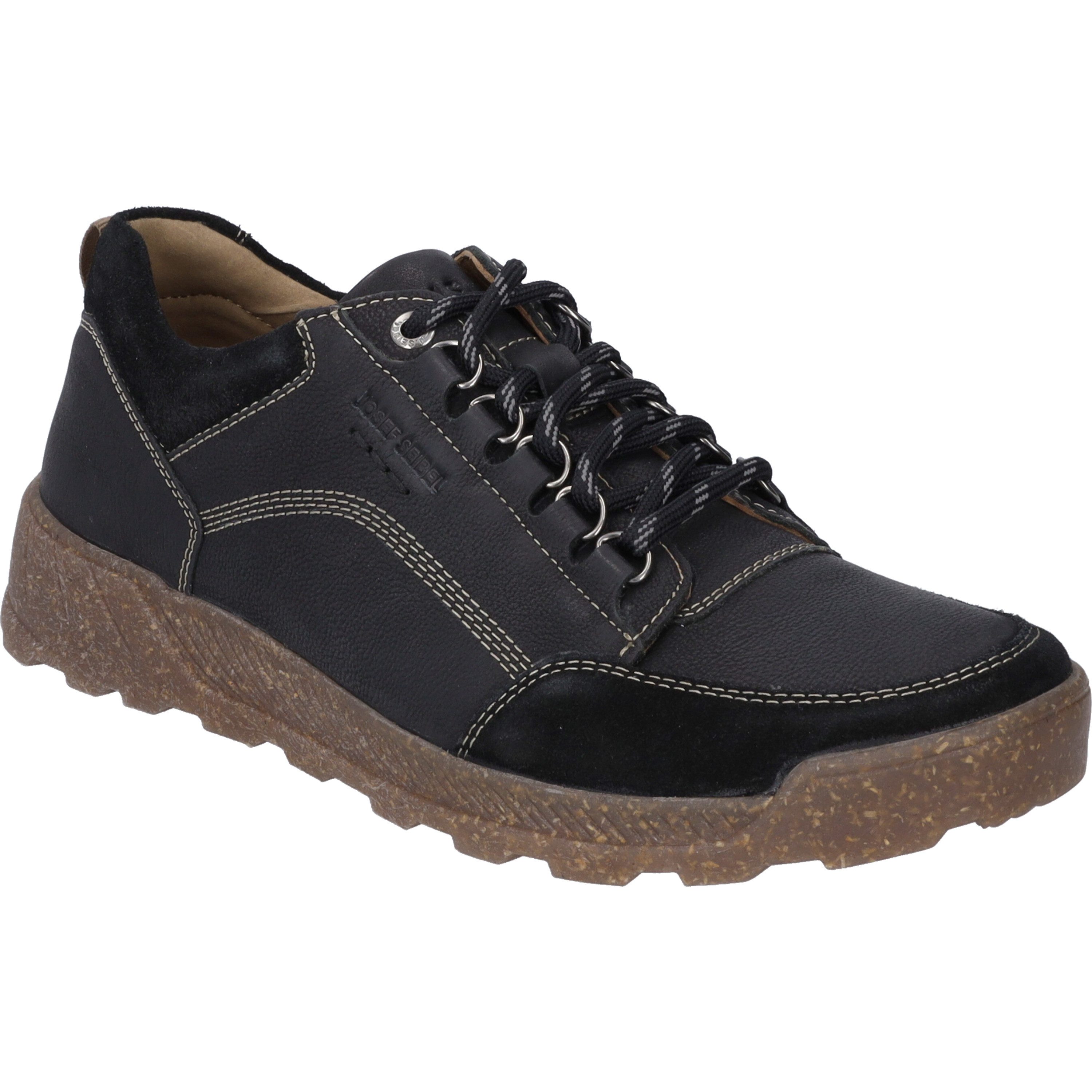 Raymond 01,schwarz Schnürschuh
