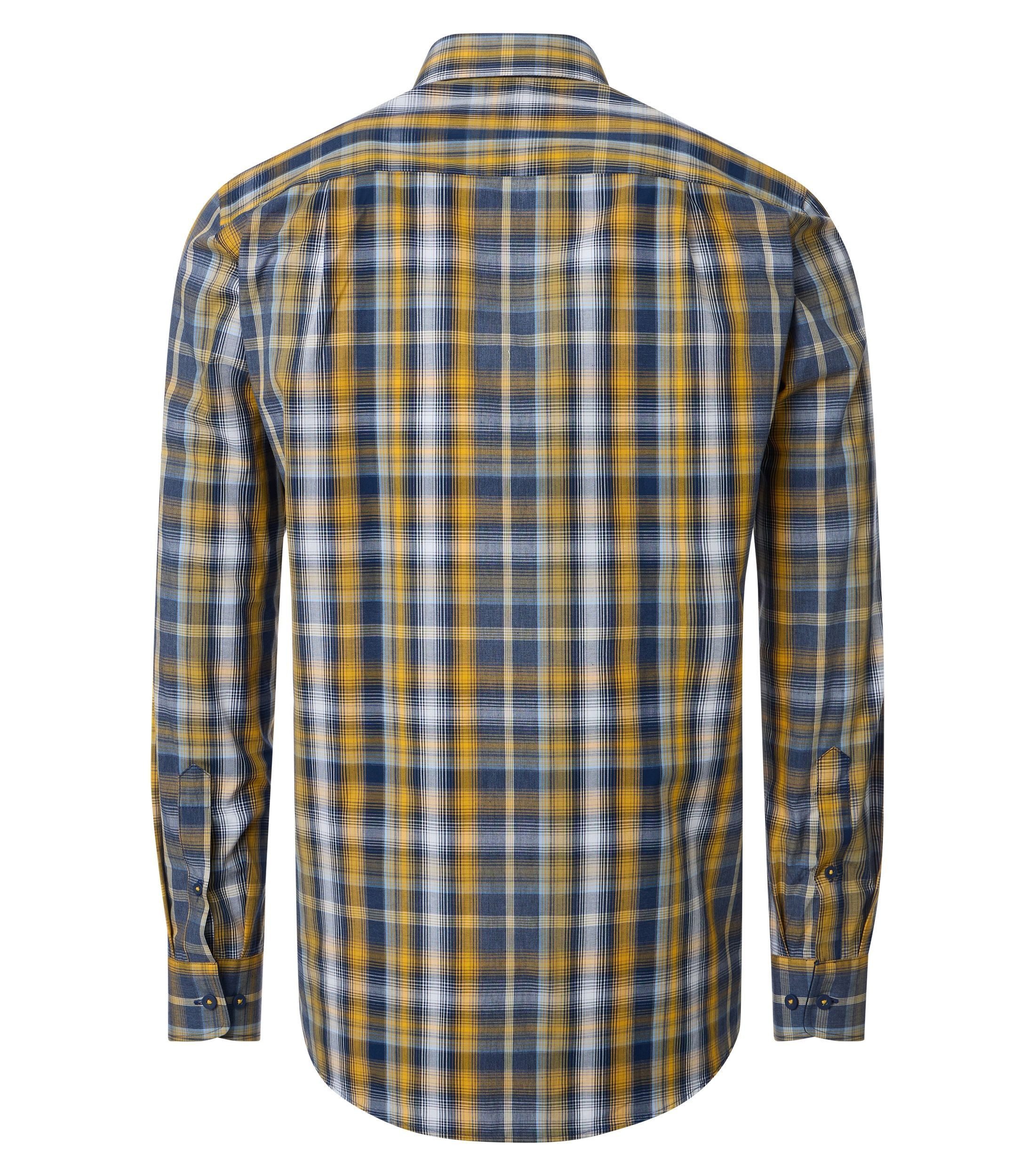 Redmond Langarmhemd kariert Comfort Fit