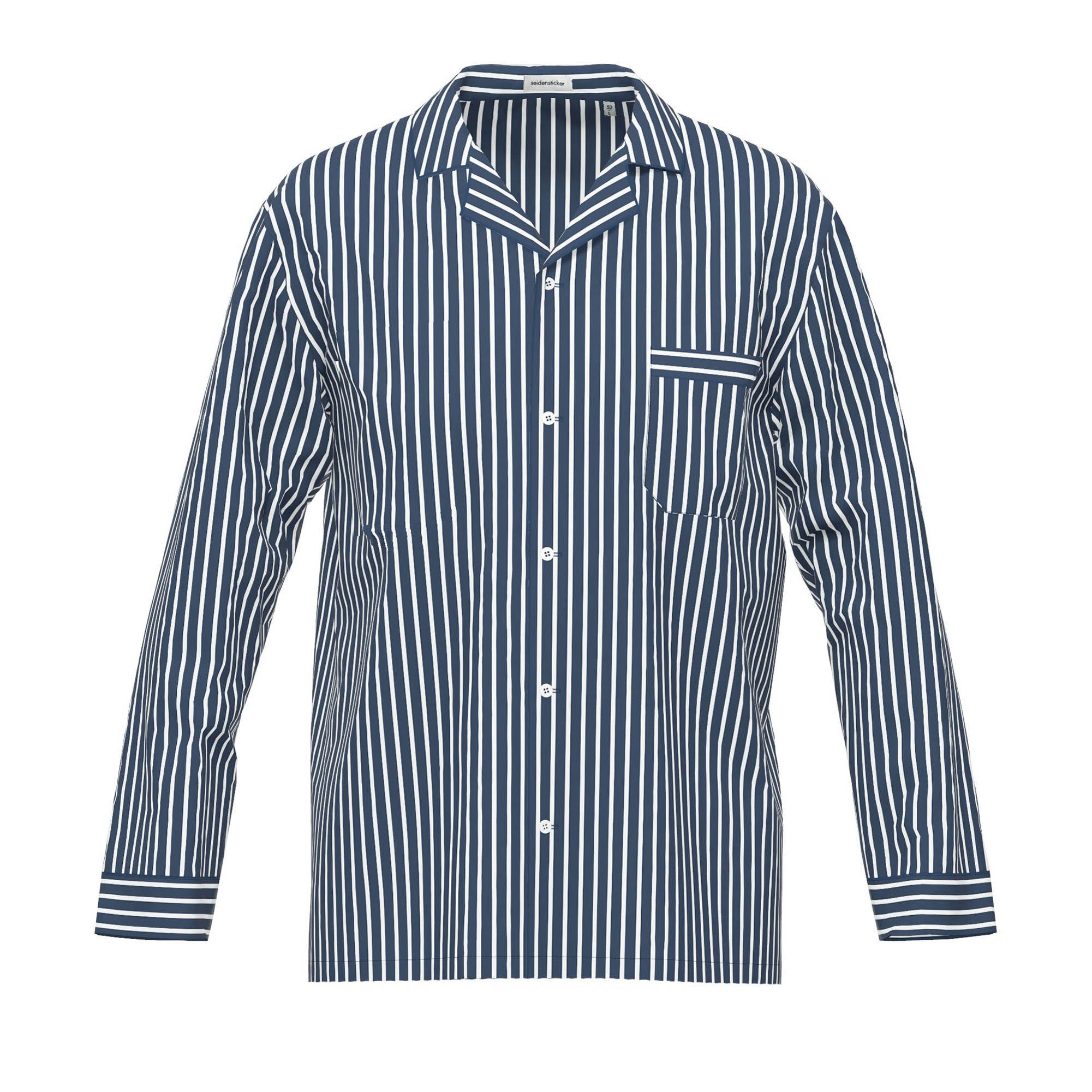 seidensticker Pyjama Herren Pyjama Baumwolle (2 tlg)