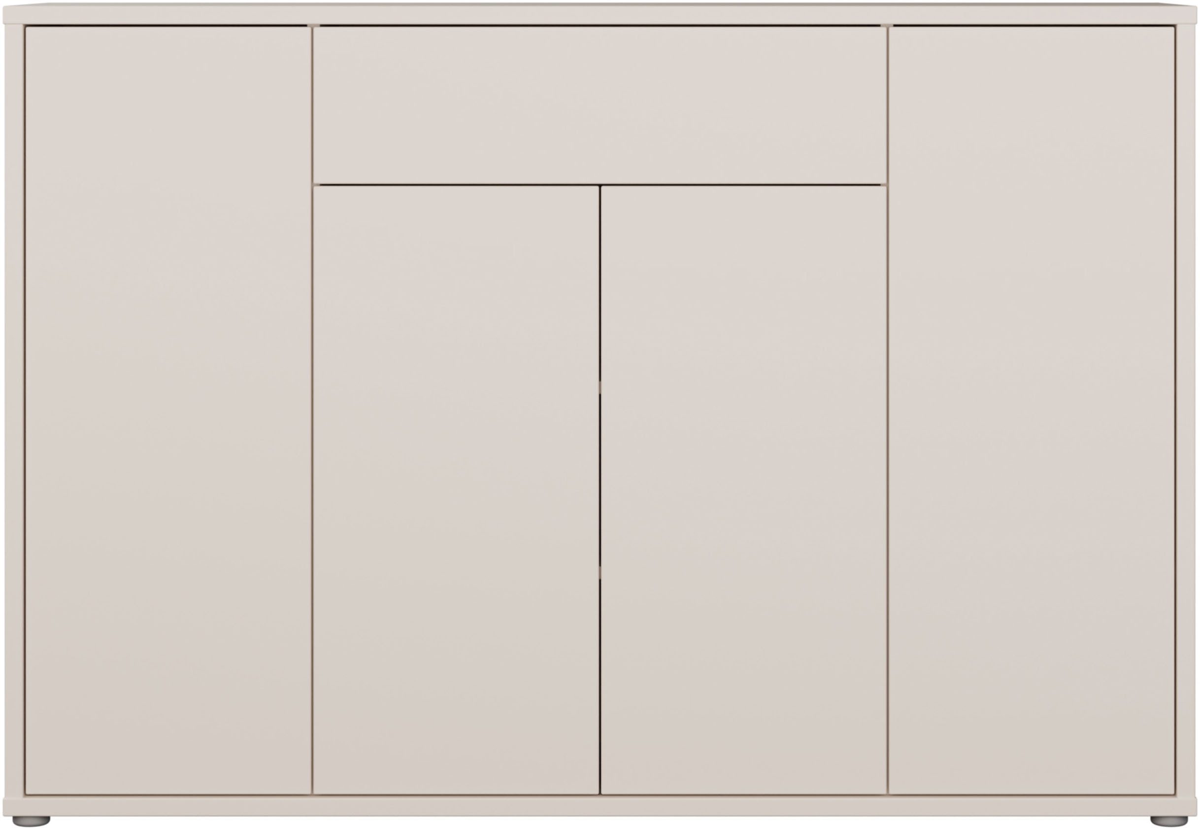 FORTE Schuhschrank Alice Springs B/H/T 143,9/99,1/34,9 cm Push to open, 28 Paar Schuhe – Bild 2 von 5