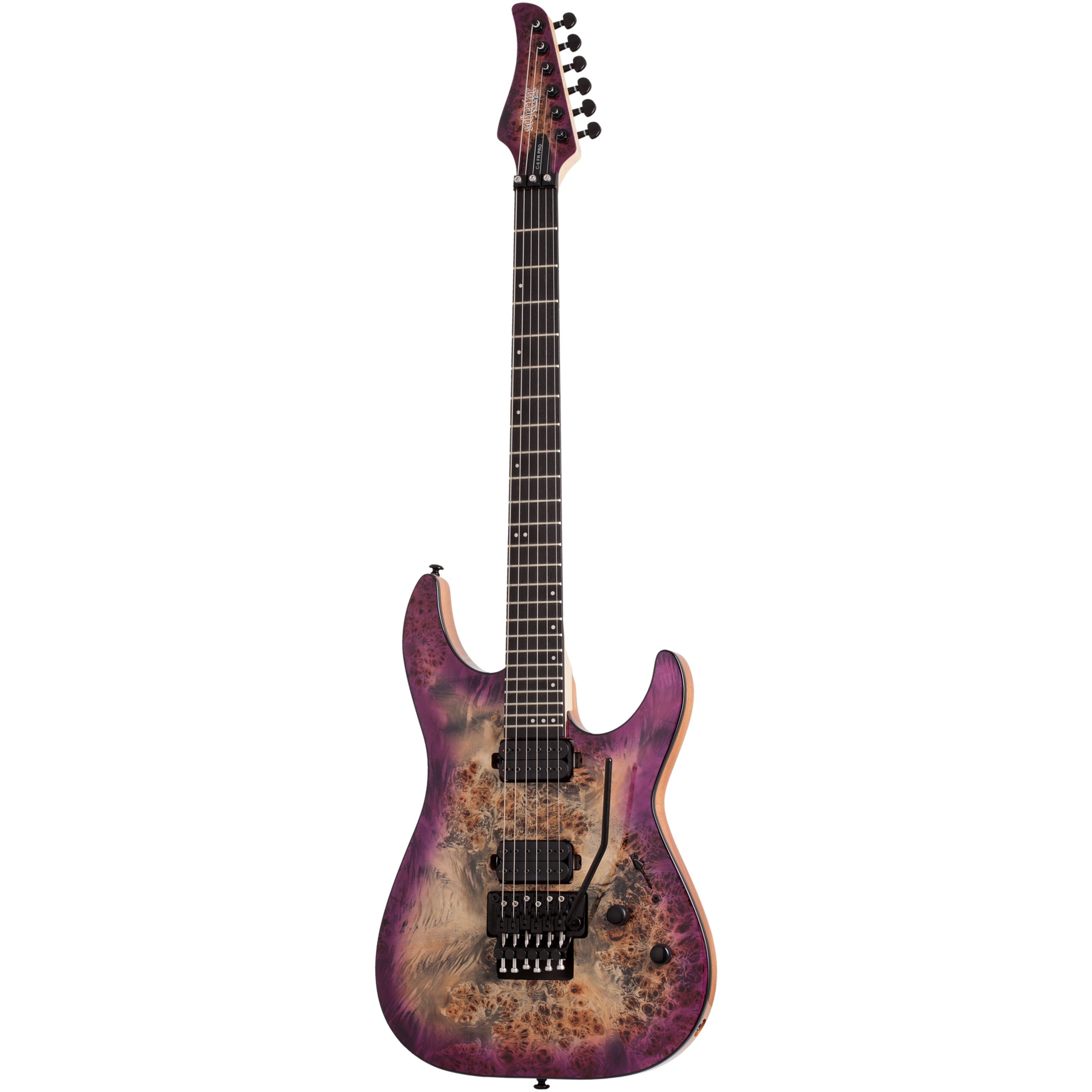 Schecter E-Gitarre, E-Gitarren, ST-Modelle, C-6 Pro FR Aurora Burst - E-Gitarre
