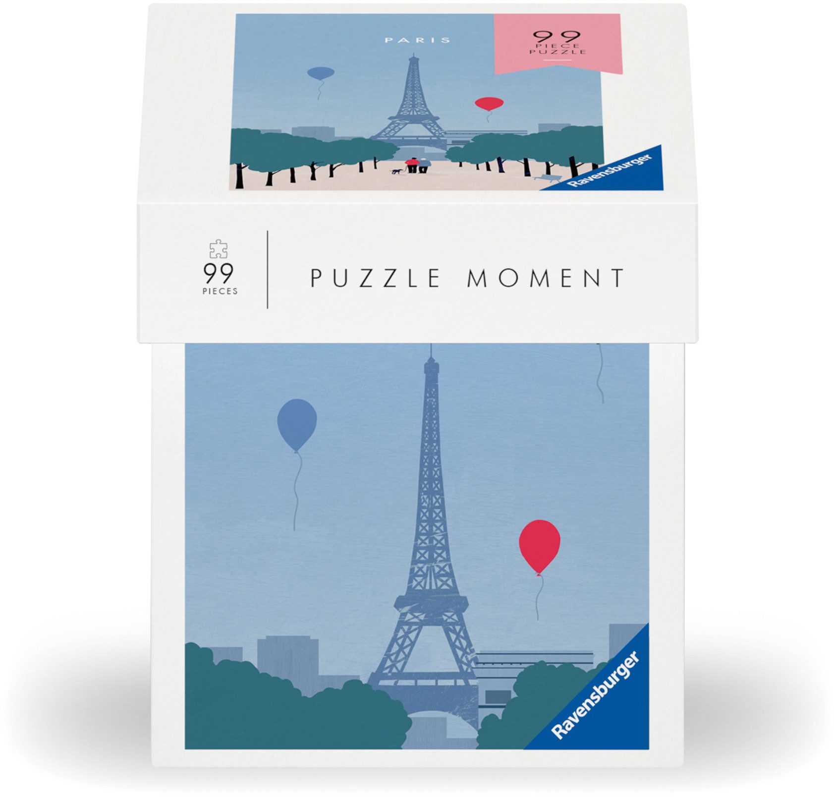 Ravensburger Puzzle 99 Teile Puzzle Paris 12001376, Puzzleteile