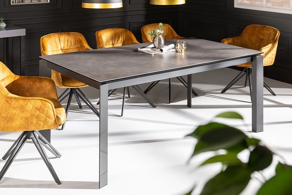 riess-ambiente Esstisch X7 180-240cm anthrazit (Einzelartikel, günstig online kaufen