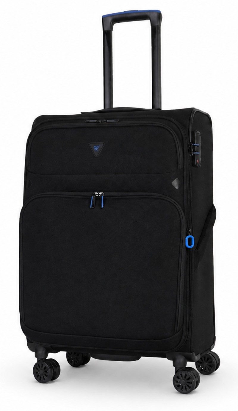 Verage Koffer Erweiterbar Weichschalenkoffer Breeze, Stoffkoffer mit, 4 Rollen,Volumenerweiterung,TSA-Zahlenschloss, Handgepäckkoffer S/M/L/Set