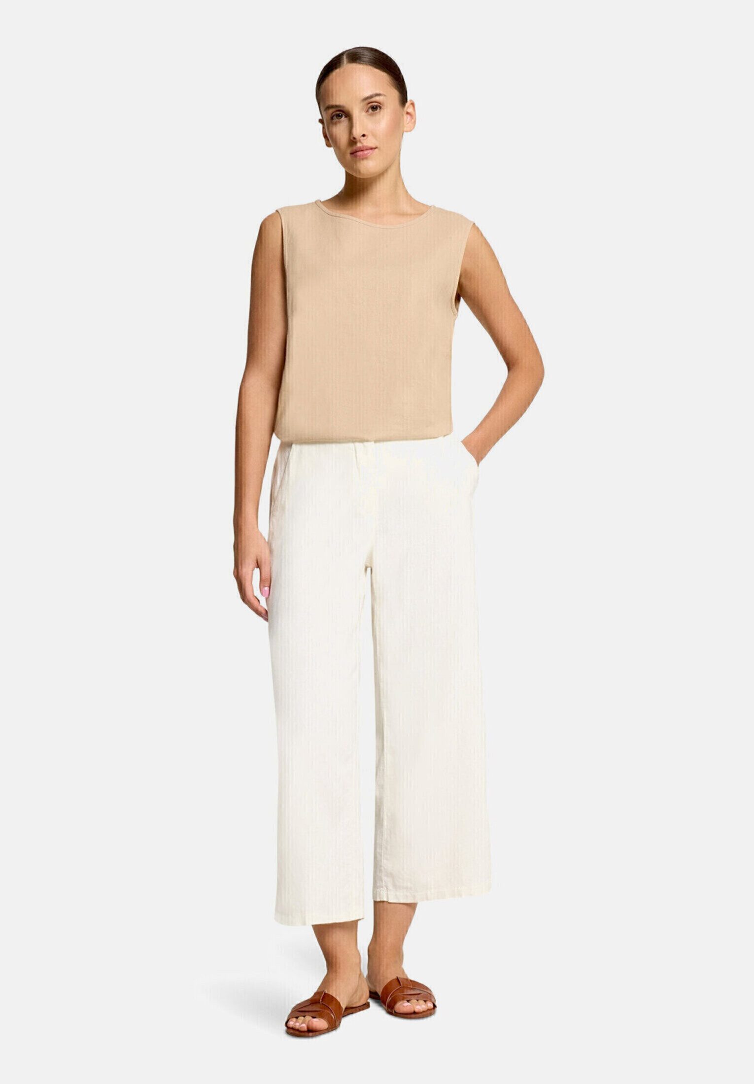 Betty Barclay Leinenhose Damen unifarben Material. Reduzierter Preis € 80,99. Unverbindliche Preisempfehlung € 89,99