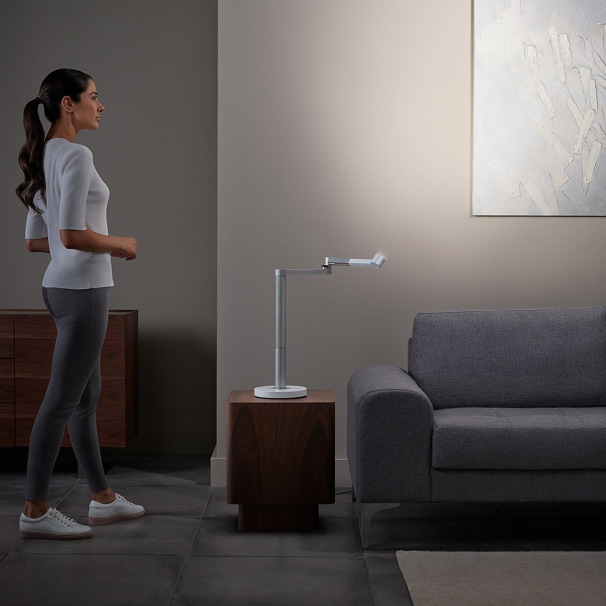 DYSON LED Arbeitsleuchte Solarcycle Morph™, LED fest integriert, Das passende Licht für jede Tageszeit