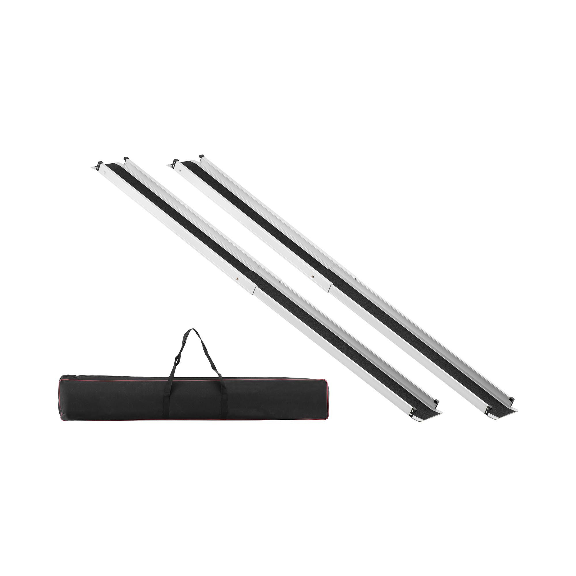 MSW Auffahrrampe 2x Autorampe Auffahrhilfe Verladerampe Laderampe 272kg