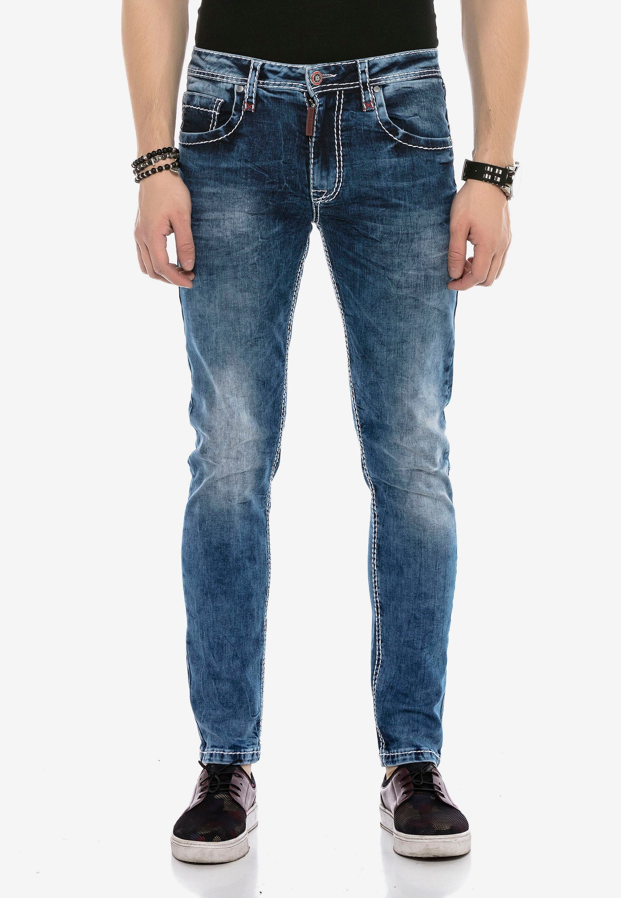 klassischem Jeans in Baxx Bequeme & Cipo Design