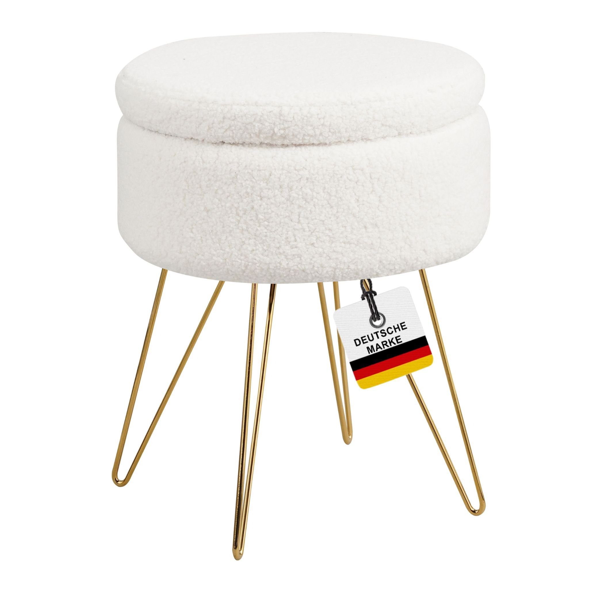 Albatros International Polsterhocker Albatros Hocker mit Stauraum Cannes Si günstig online kaufen