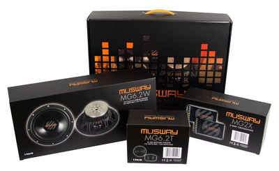 Musway MG6.2C 16,5 CM (6.5) 2-WEGE KOMPONENTEN-SYSTEM Auto-Lautsprecher (125 W, Musway MG6.2C 16,5 CM (6.5) 2-WEGE KOMPONENTEN-SYSTEM)