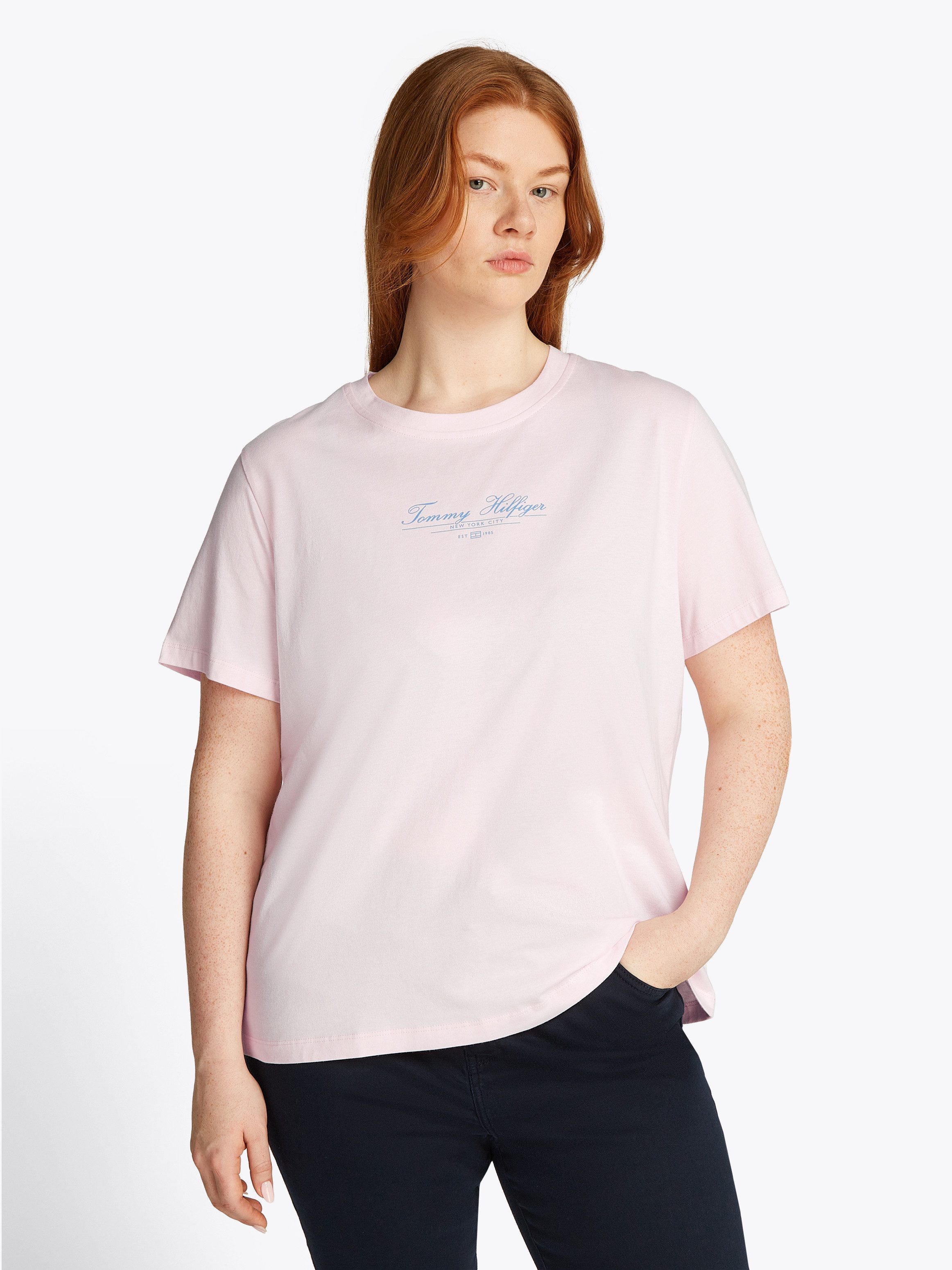 Tommy Hilfiger Curve Rundhalsshirt CRV REG günstig online kaufen
