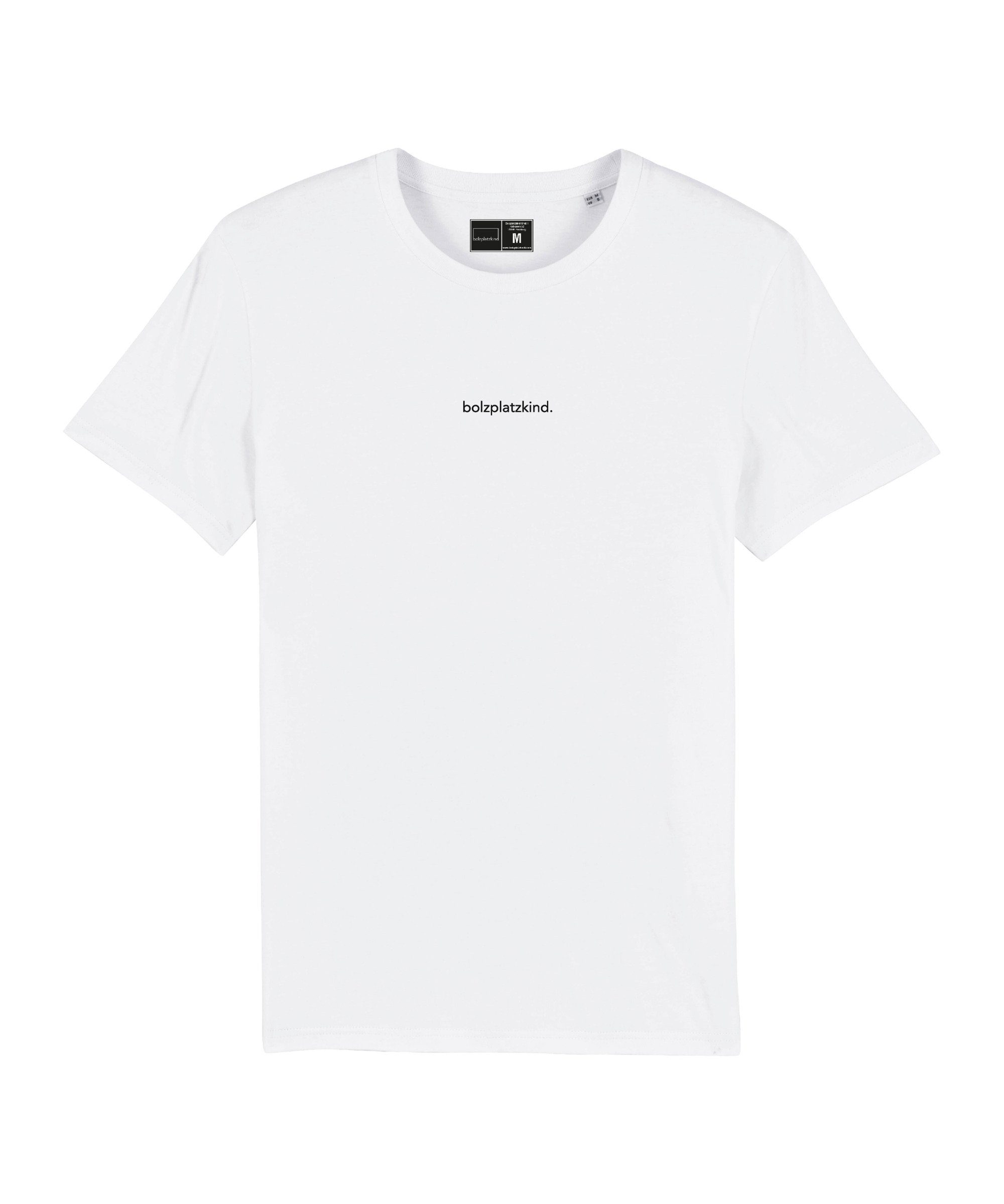 Bolzplatzkind weiss Produkt "Friendly" T-Shirt Nachhaltiges T-Shirt Sand