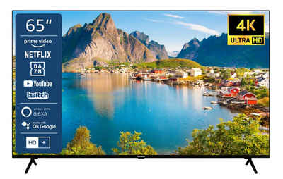 Telefunken XU65SN660S LCD-LED Fernseher (164 cm/65 Zoll, 4K Ultra HD, Smart TV, Triple-Tuner, Bluetooth, 6 Monate HD+ inkl)