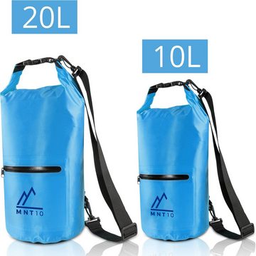 MNT10 Taschenorganizer Dry Bag Packsack wasserdicht mit Tragegurt I Dry Bags Waterproof, Wasserfeste Tasche für Reisen, Outdoor und Camping I Seesack robust