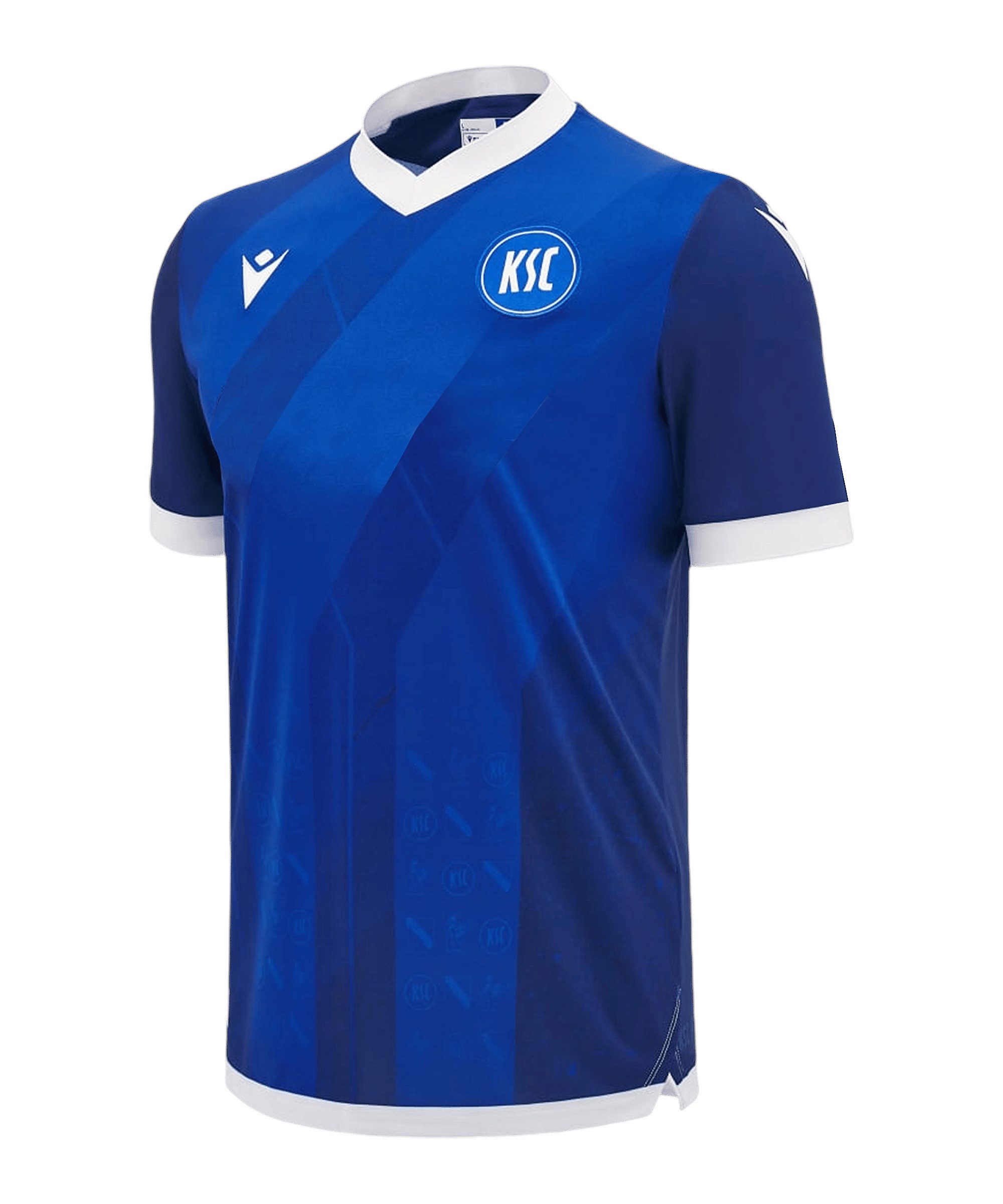 Macron Fußballtrikot Macron Karlsruher SC Trikot Home 2024/2025 2. Bundesliga