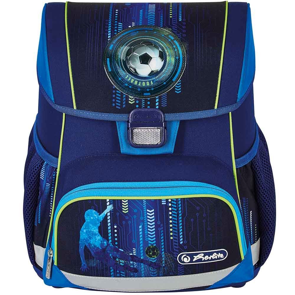 Herlitz Schulranzen Herlitz Schulranzen Set Loop Plus Soccer 4-teilig